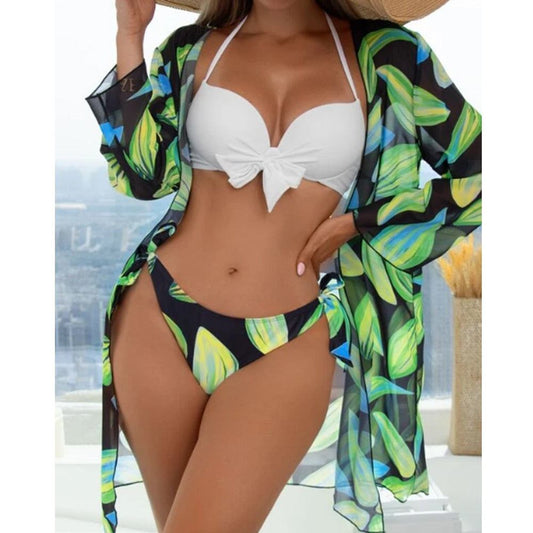 Bust Knot Beachwear Kit - 5 Prints - (Bikini + Cover-up)